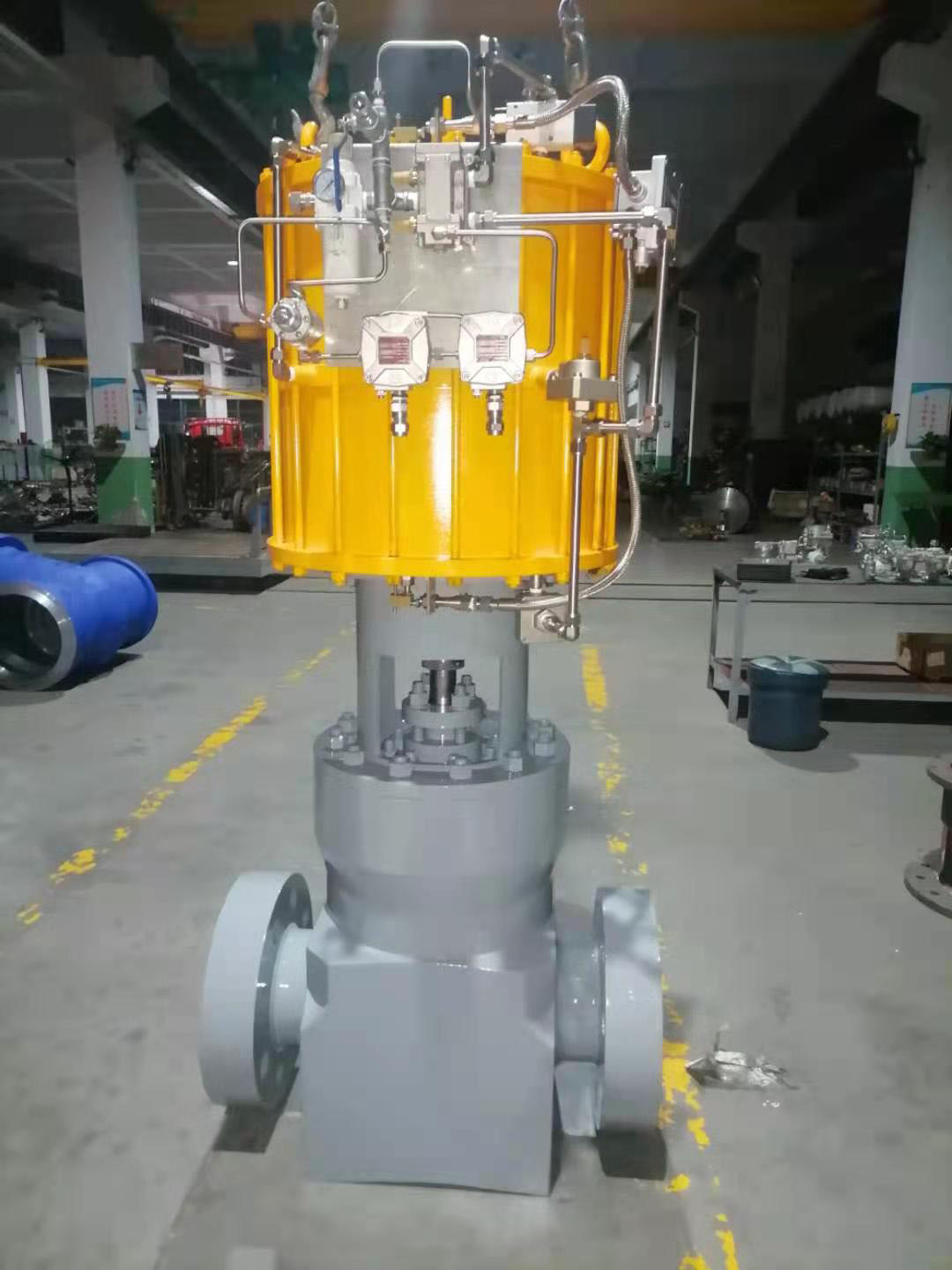 6”—2500LB，氣動高壓雙閘板閥閘閥